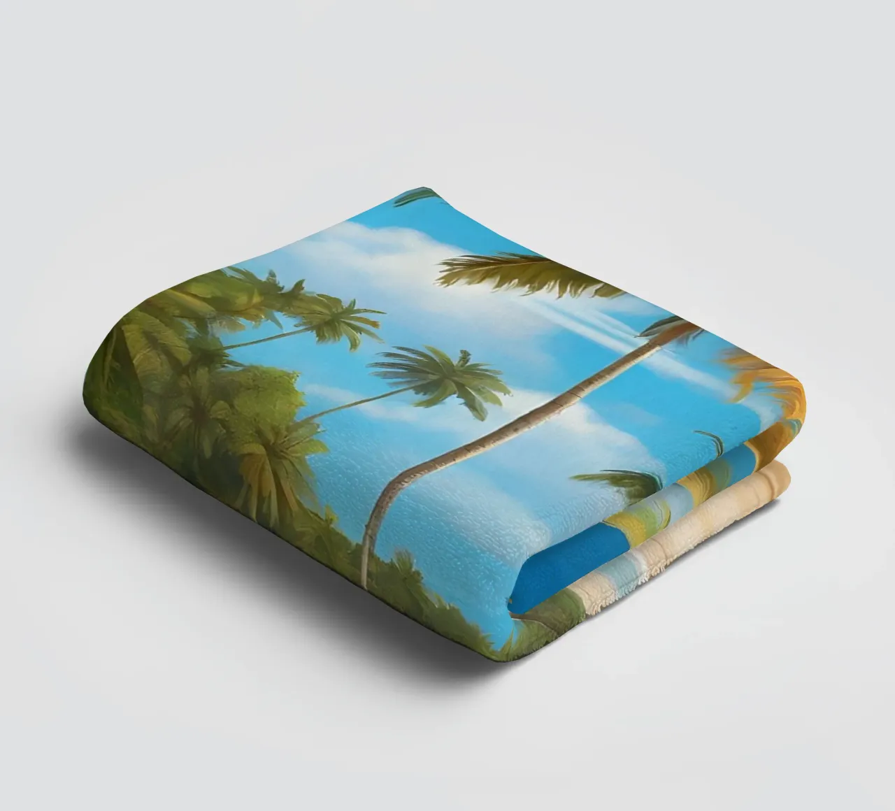 Spiaggia tropicale asciugamano da bagno da Charnwood Prints