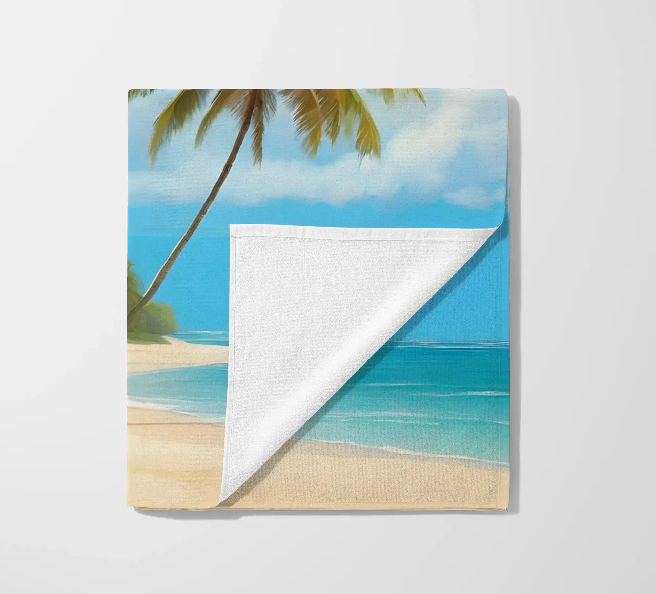 Spiaggia tropicale telo mare da Charnwood Prints