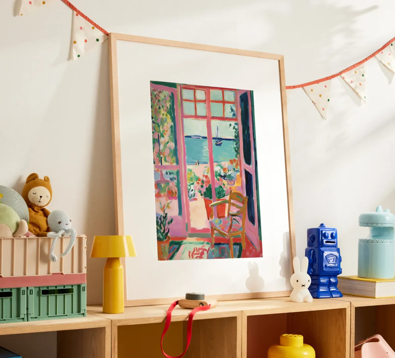 Open Window - inspired by Henri Matisse hahnemühle by Nikis Art Studio