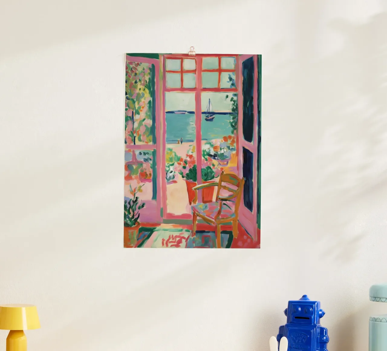 Open Window - inspired by Henri Matisse hahnemühle by Nikis Art Studio