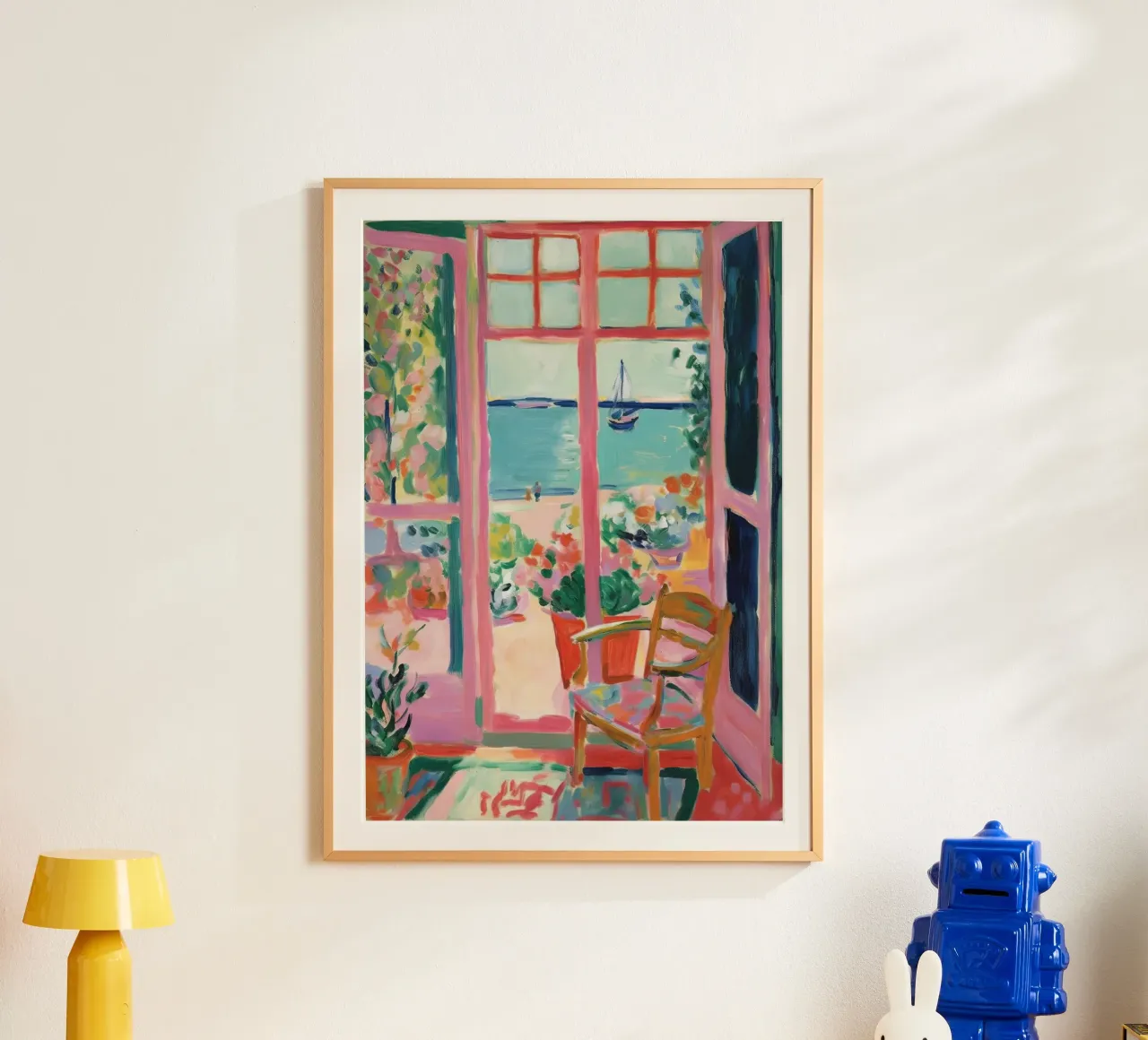 Open Window - inspired by Henri Matisse hahnemühle by Nikis Art Studio