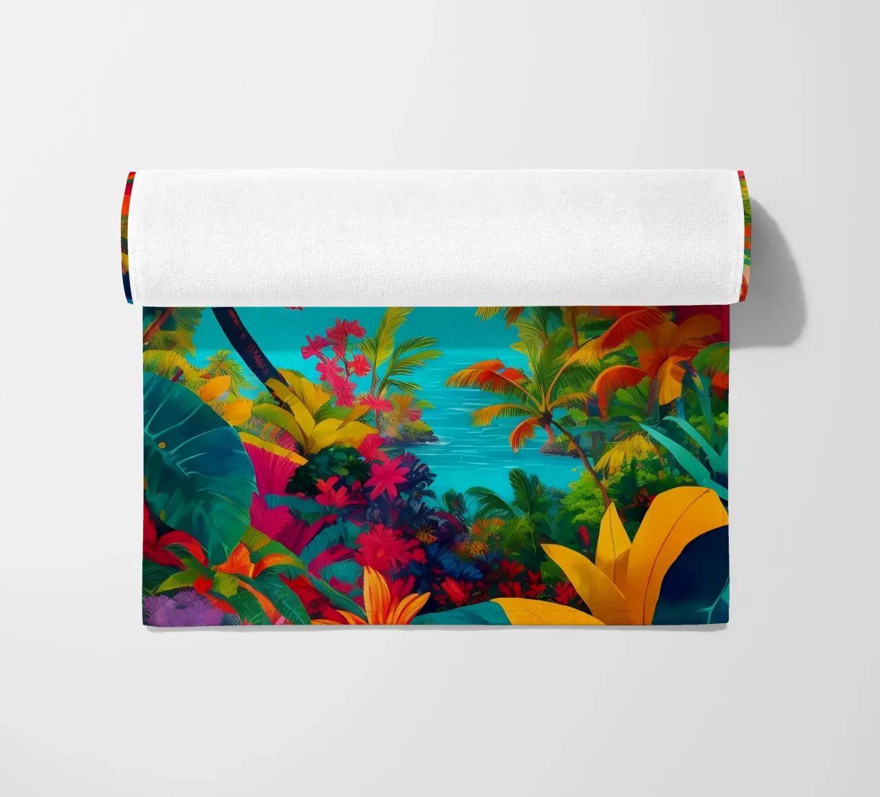 Paradiso tropicale telo mare da Charnwood Prints