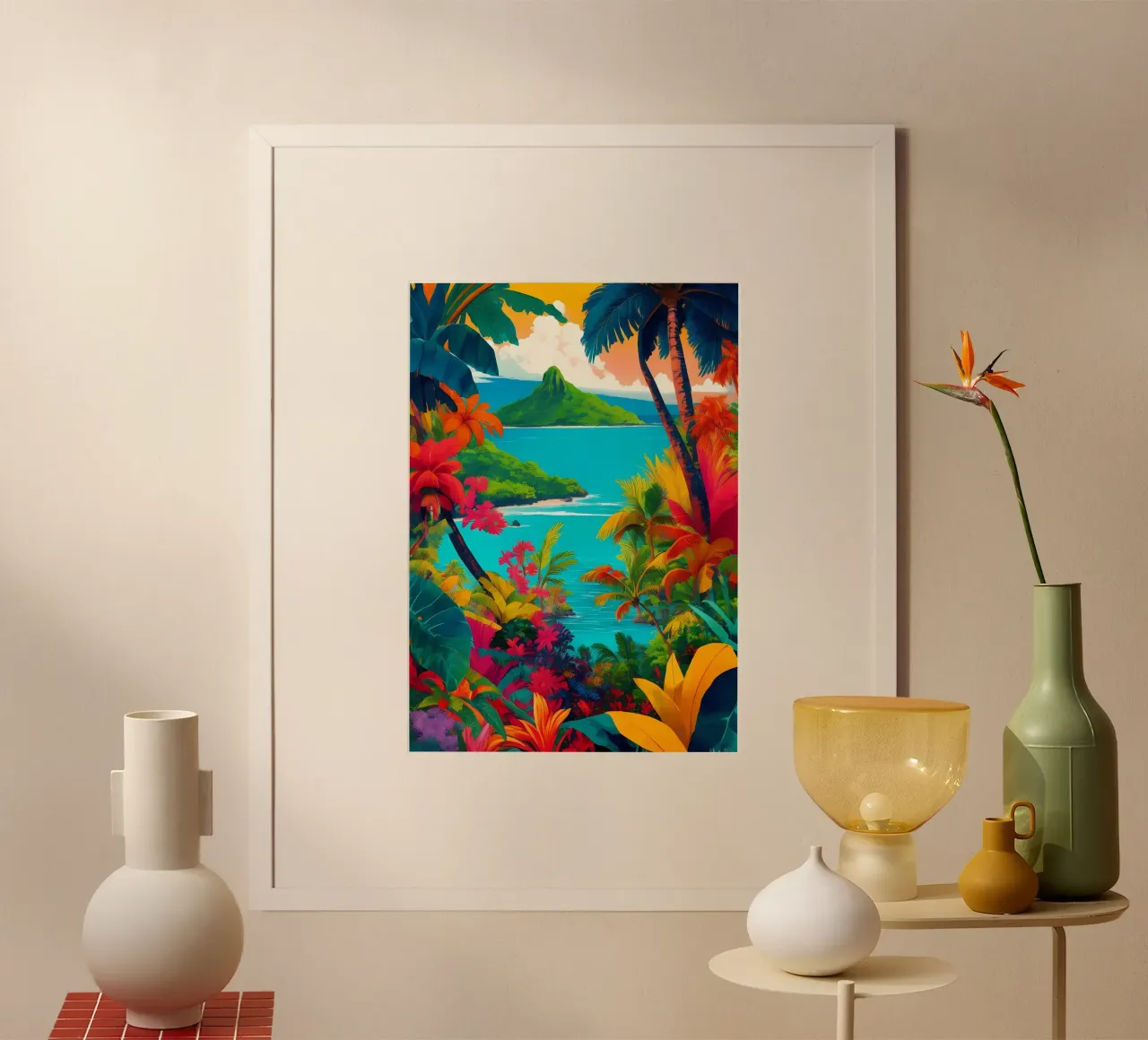 Paradiso tropicale carta hahnemühle da Charnwood Prints