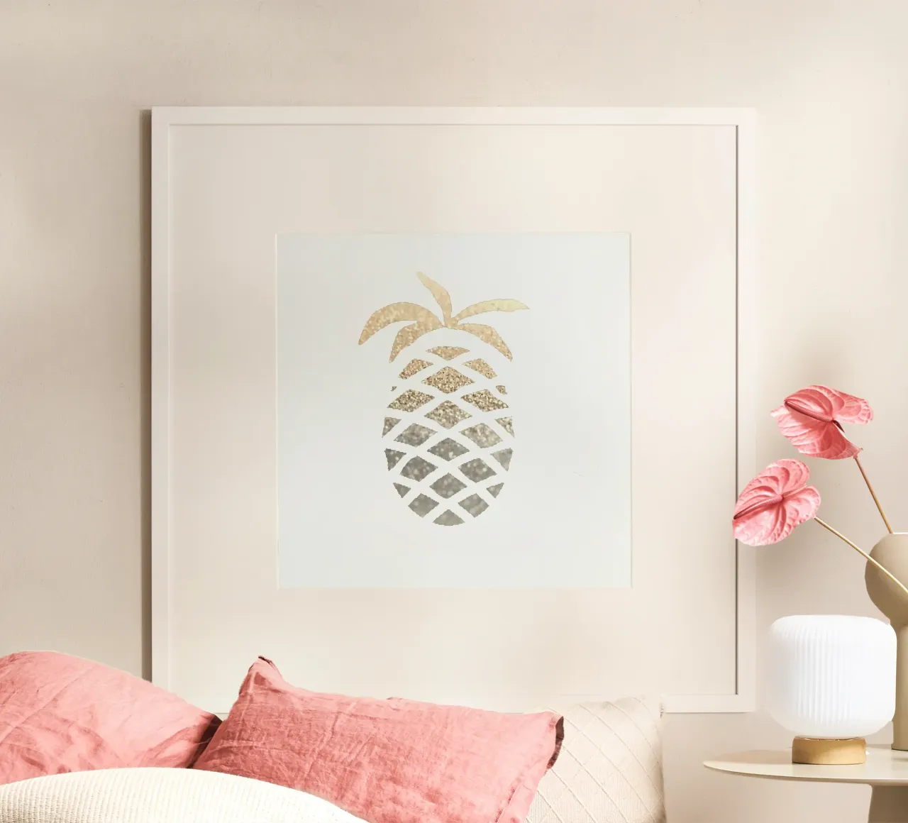 Ananas d'oro poster da Monika Strigel