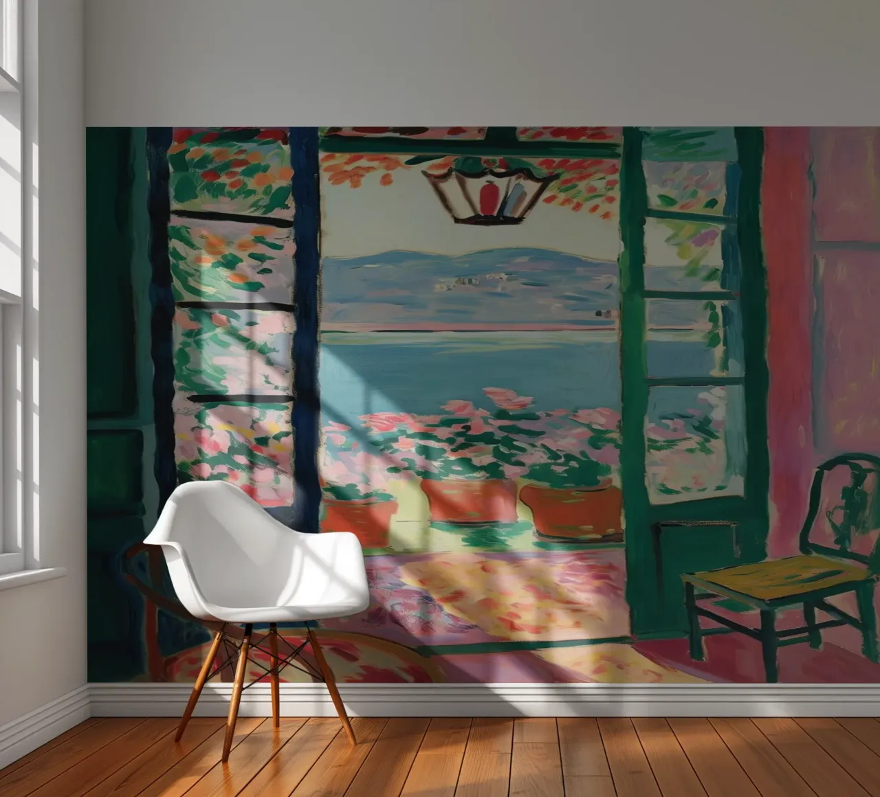 Open Window - inspired by Henri Matisse photo wallpaper by Nikis Art Studio