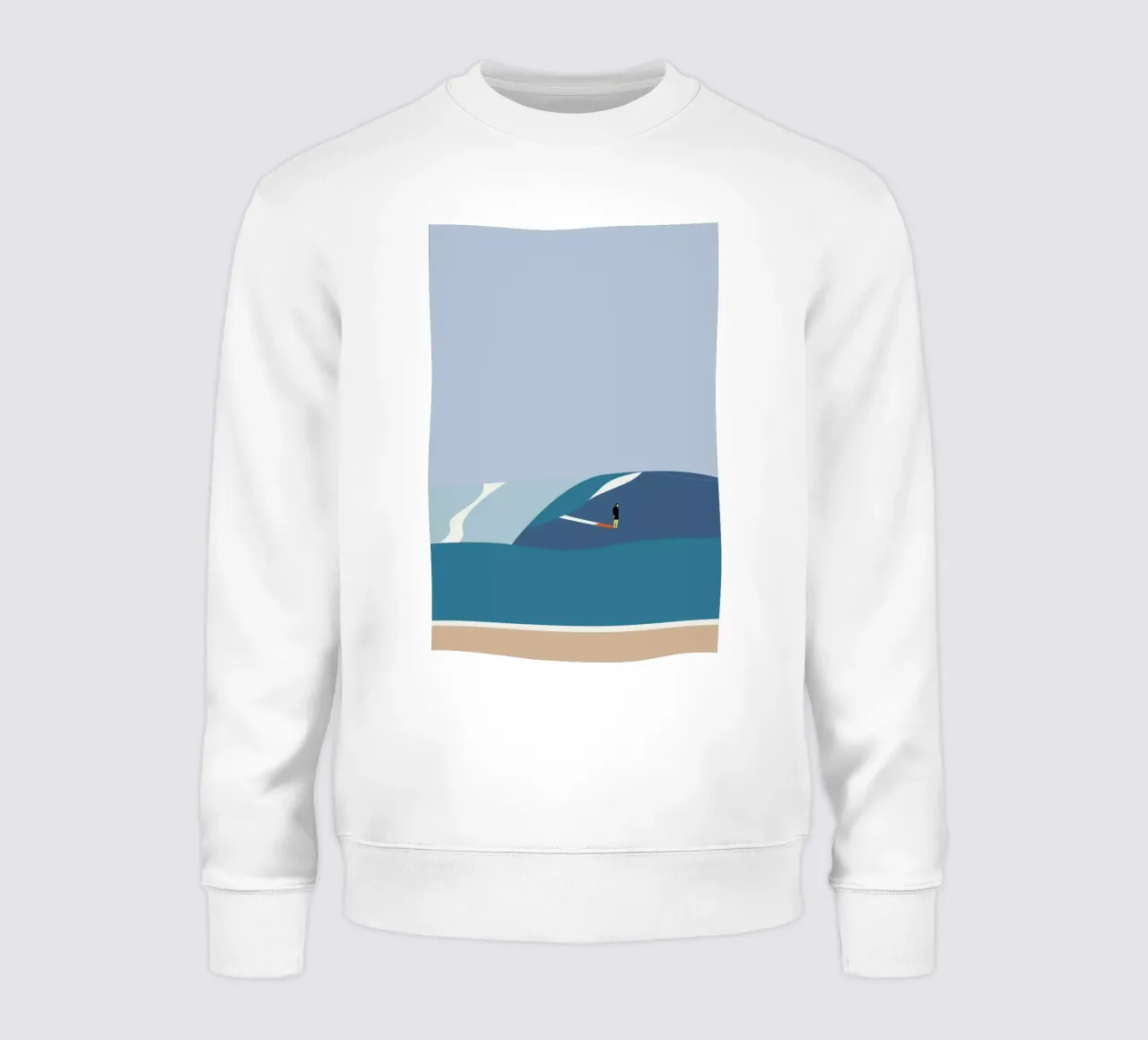 Fornøjelse Surf No. 03 Sweatshirt von Swen Swensøn