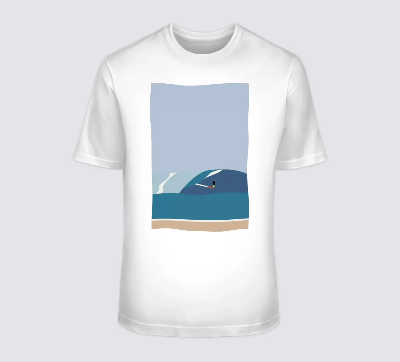 Fornøjelse Surf No. 03 t-shirt da Swen Swensøn