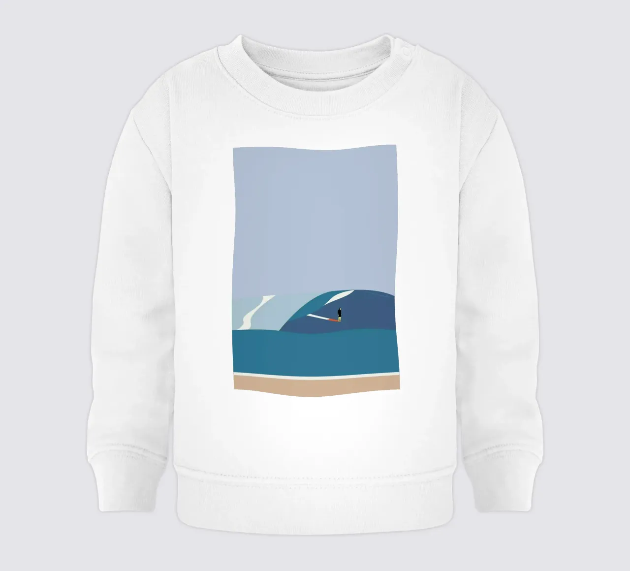 Fornøjelse Surf No. 03 felpa neonato da Swen Swensøn