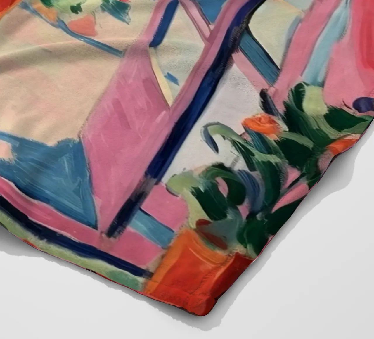 Finestra sul mare: l'armonia del sud coperta in pile da Nikis Art Studio