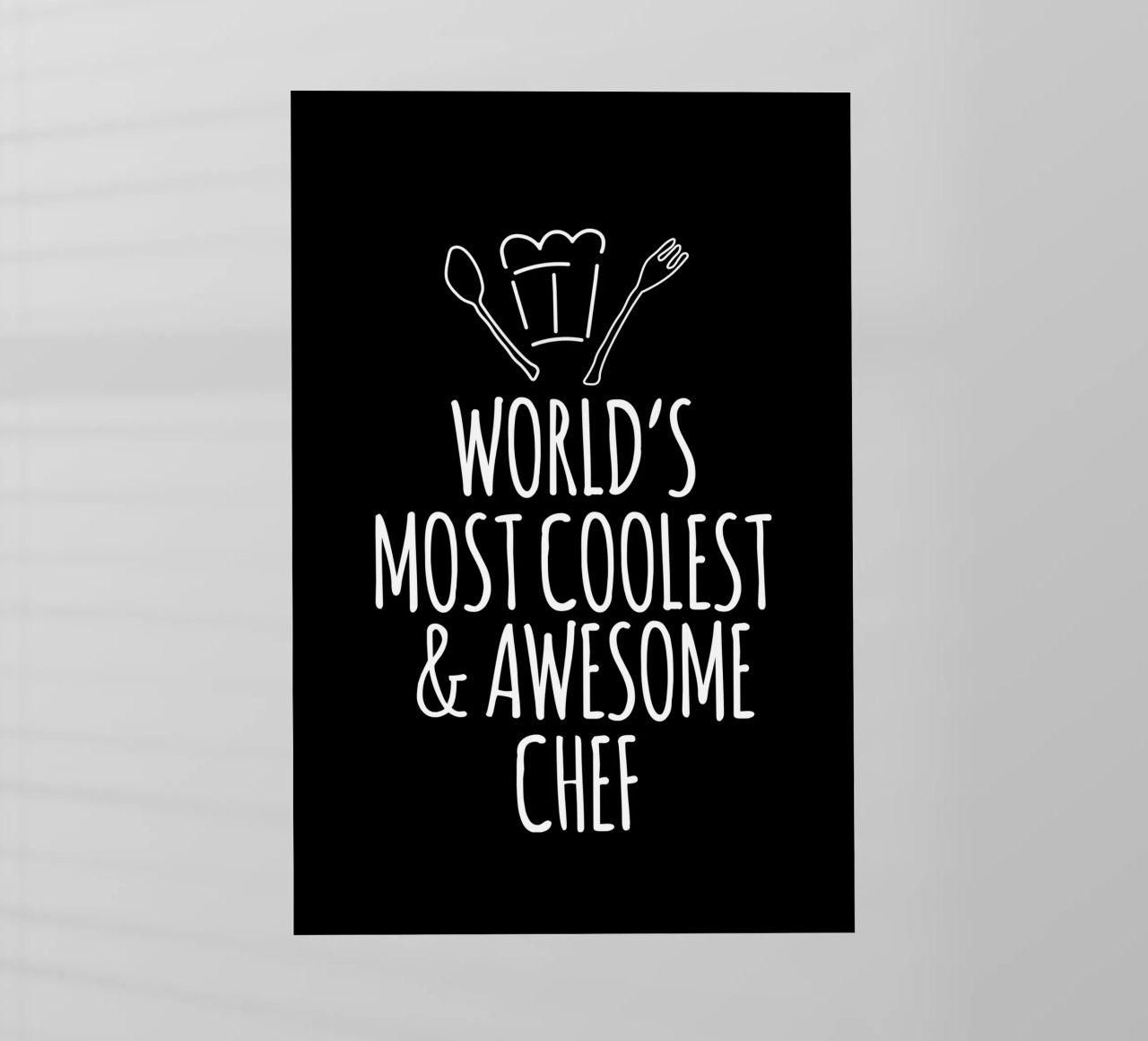 World's most coolest and awesome chef pellicola backlit da happieeagle