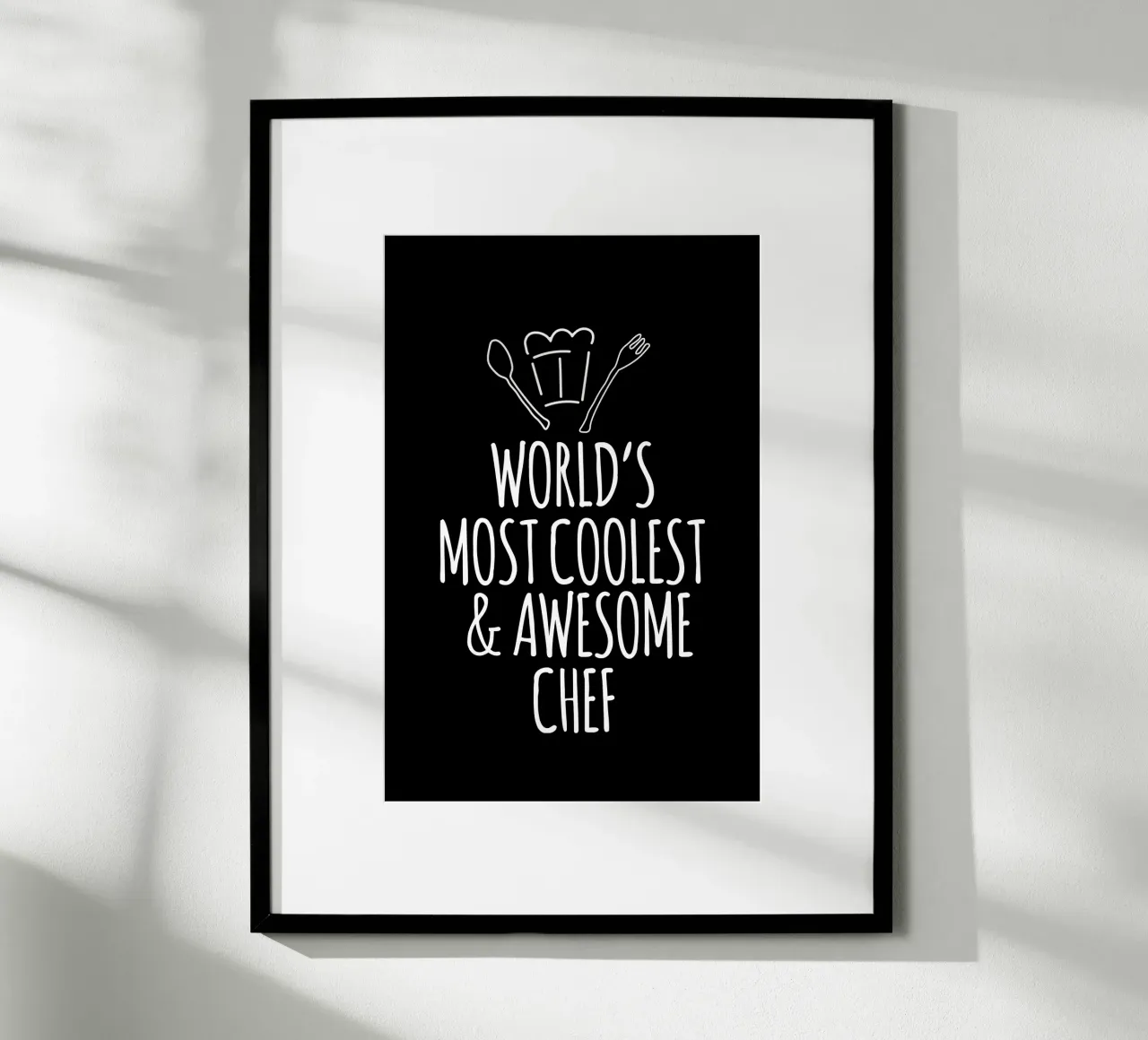 World's most coolest and awesome chef poster da happieeagle