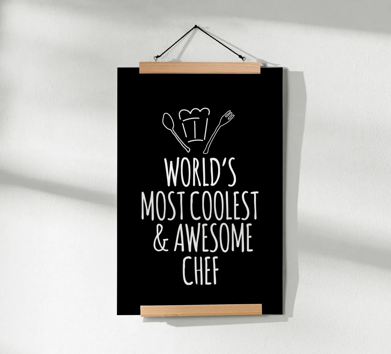 World's most coolest and awesome chef poster da happieeagle