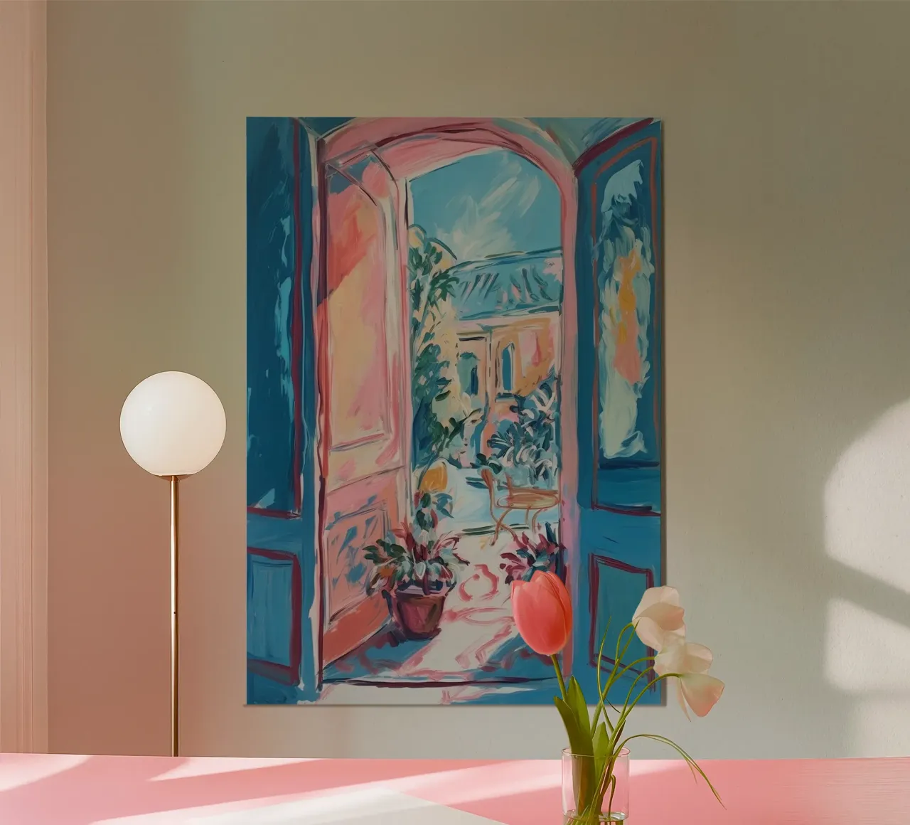 Mediterranean silence: a glimpse into infinity hahnemühle by Nikis Art Studio