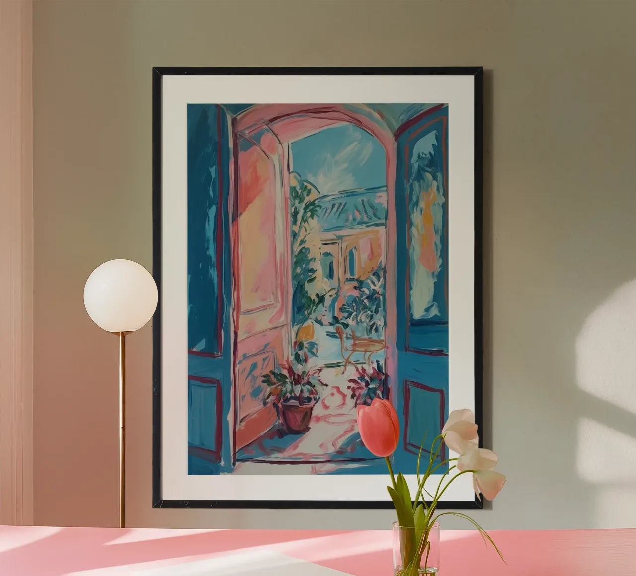 Mediterranean silence: a glimpse into infinity hahnemühle by Nikis Art Studio