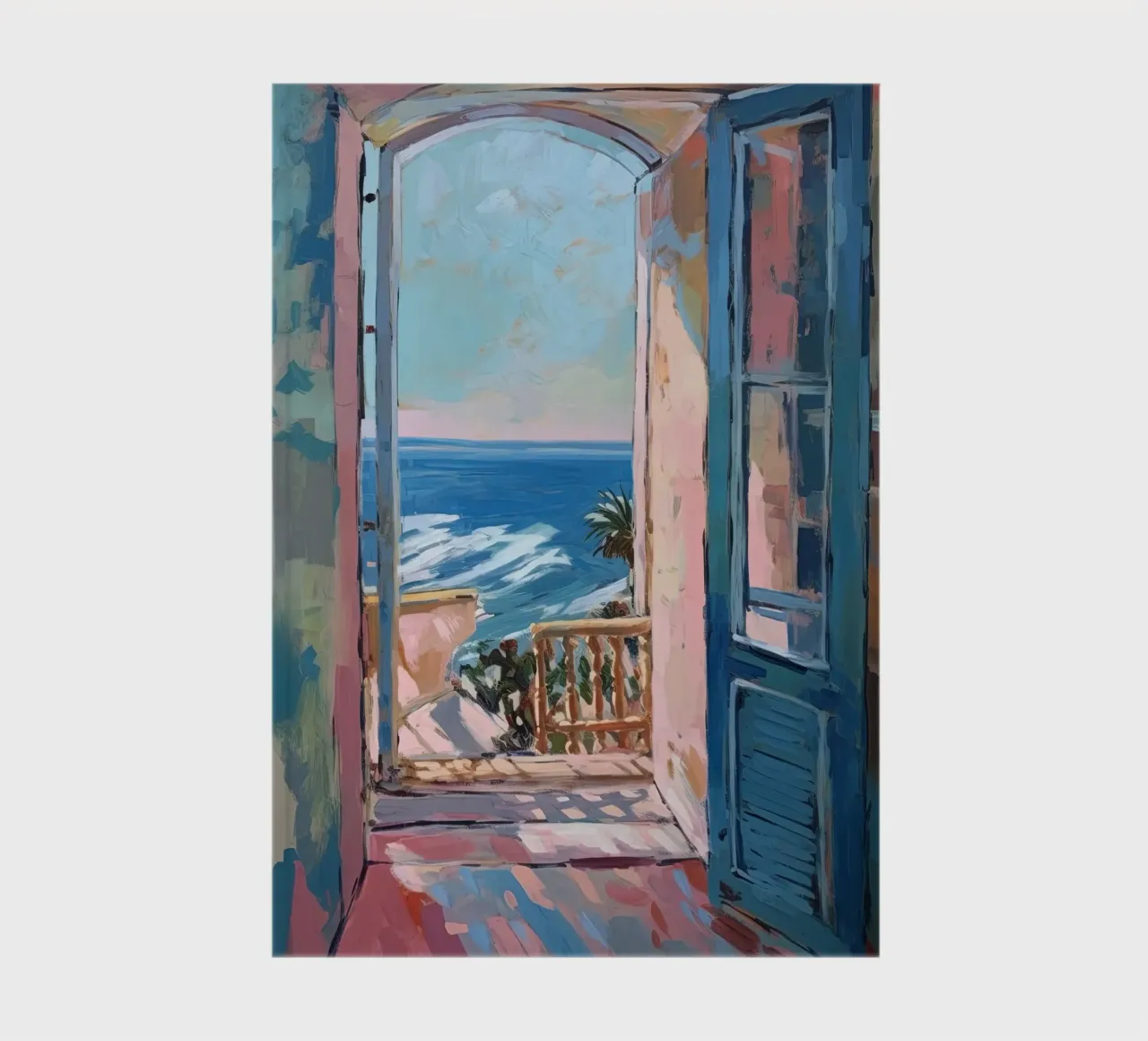 Where colours breathe: the open window notebook by Nikis Art Studio