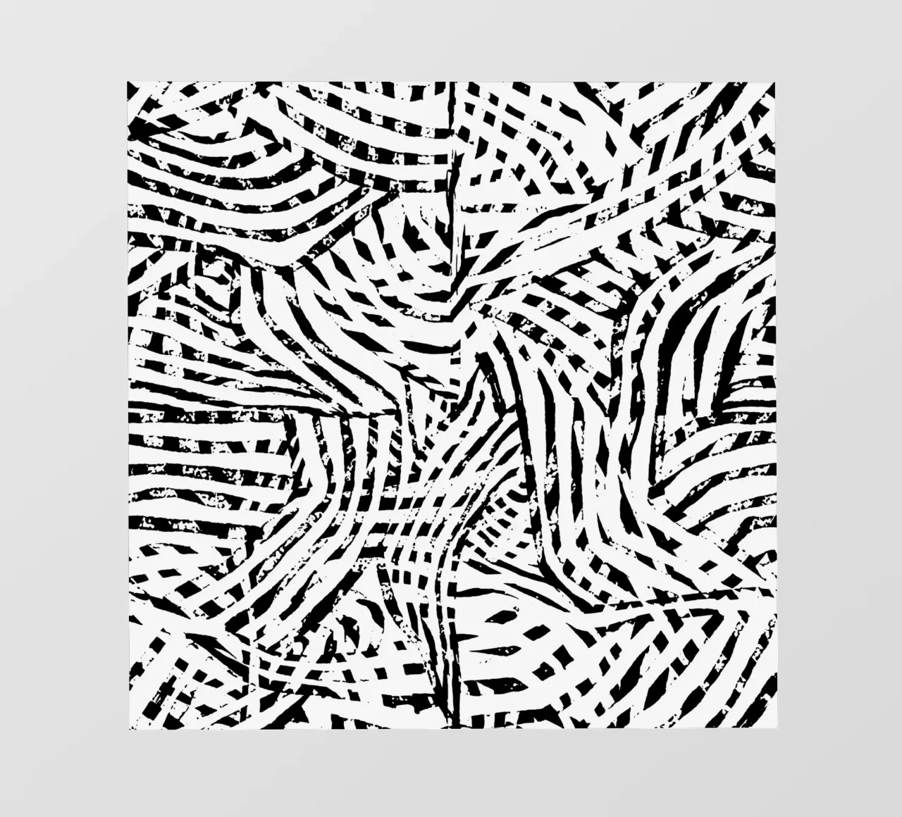 Black Lines telo in pvc da Studio ROSAGRAU
