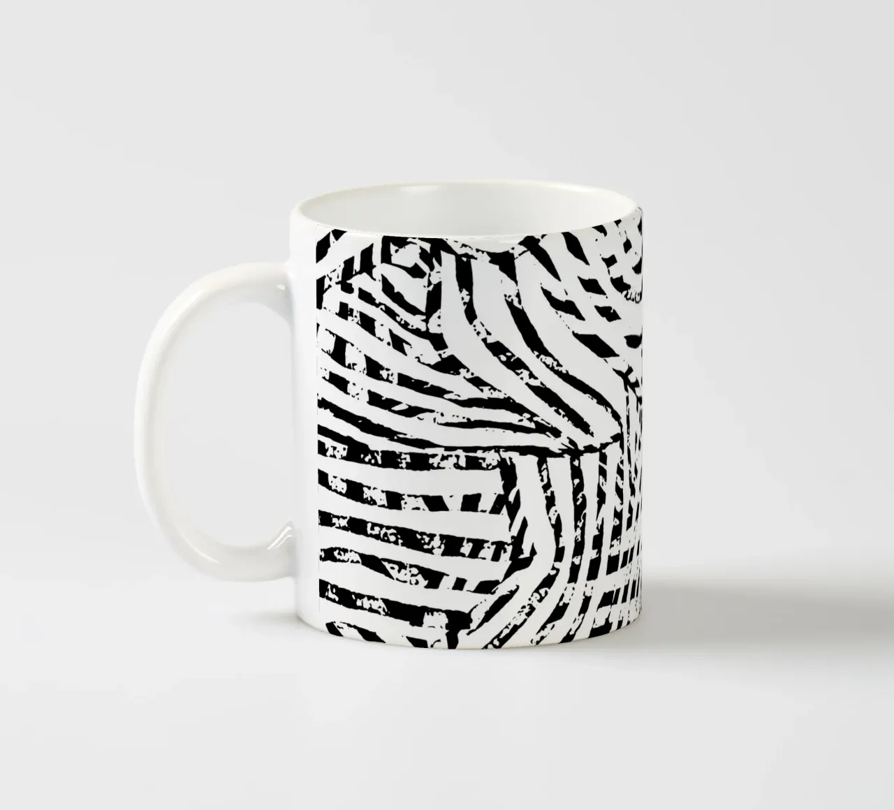 Black Lines tazza in ceramica da Studio ROSAGRAU