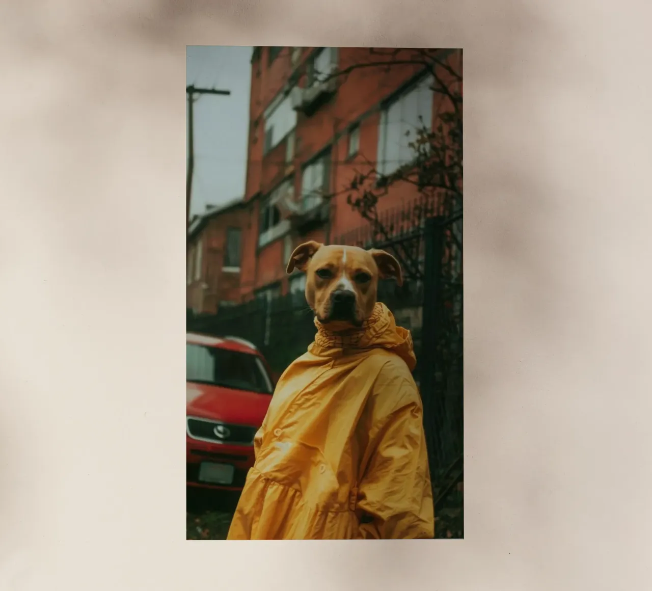 Amico pellicola backlit da Affiches Chien Originales – Dogland