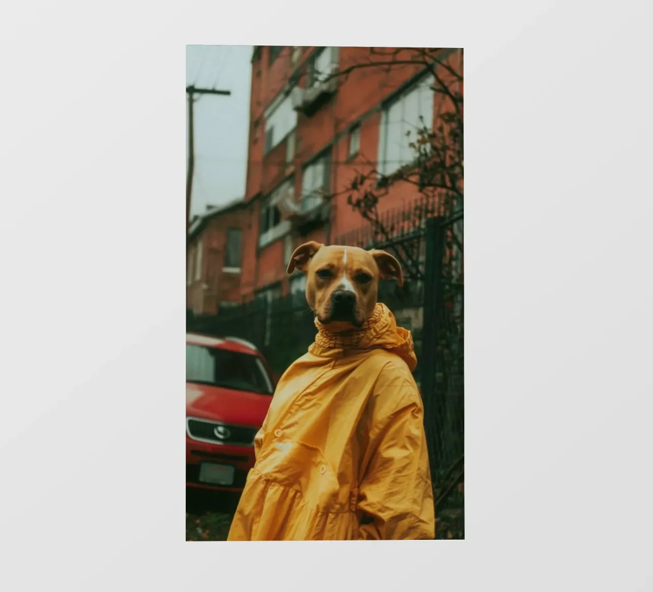 Buddy fotobehang van Affiches Chien Originales – Dogland