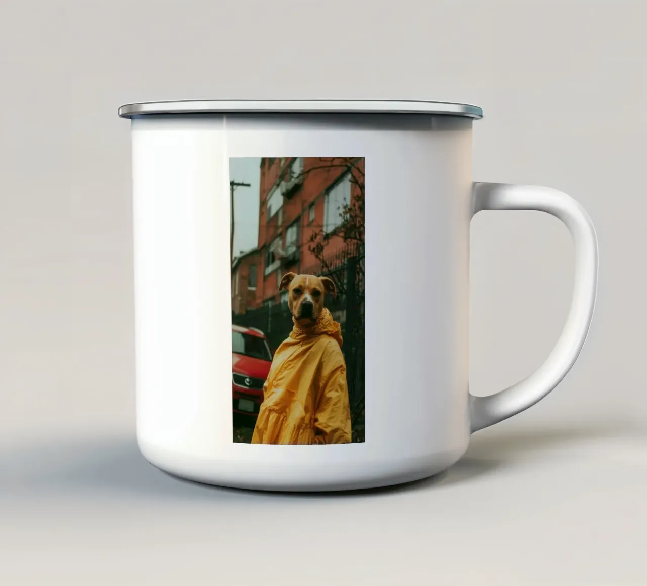 Amico tazza in smalto da Affiches Chien Originales – Dogland