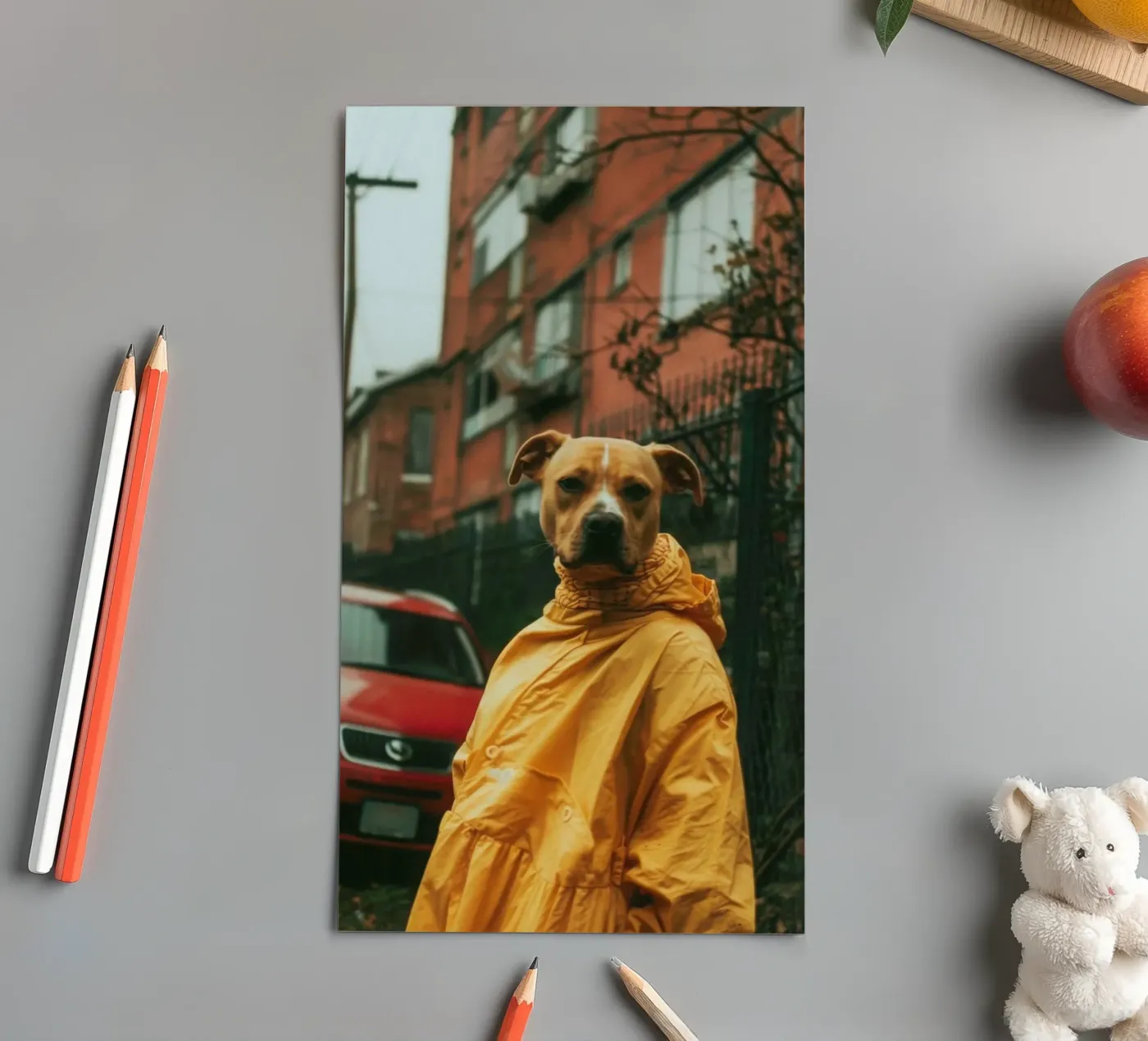 Amico foglio adesivo da Affiches Chien Originales – Dogland