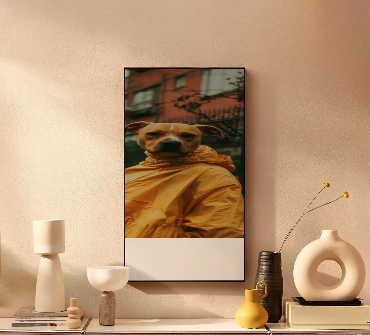 Buddy forex plate by Affiches Chien Originales – Dogland