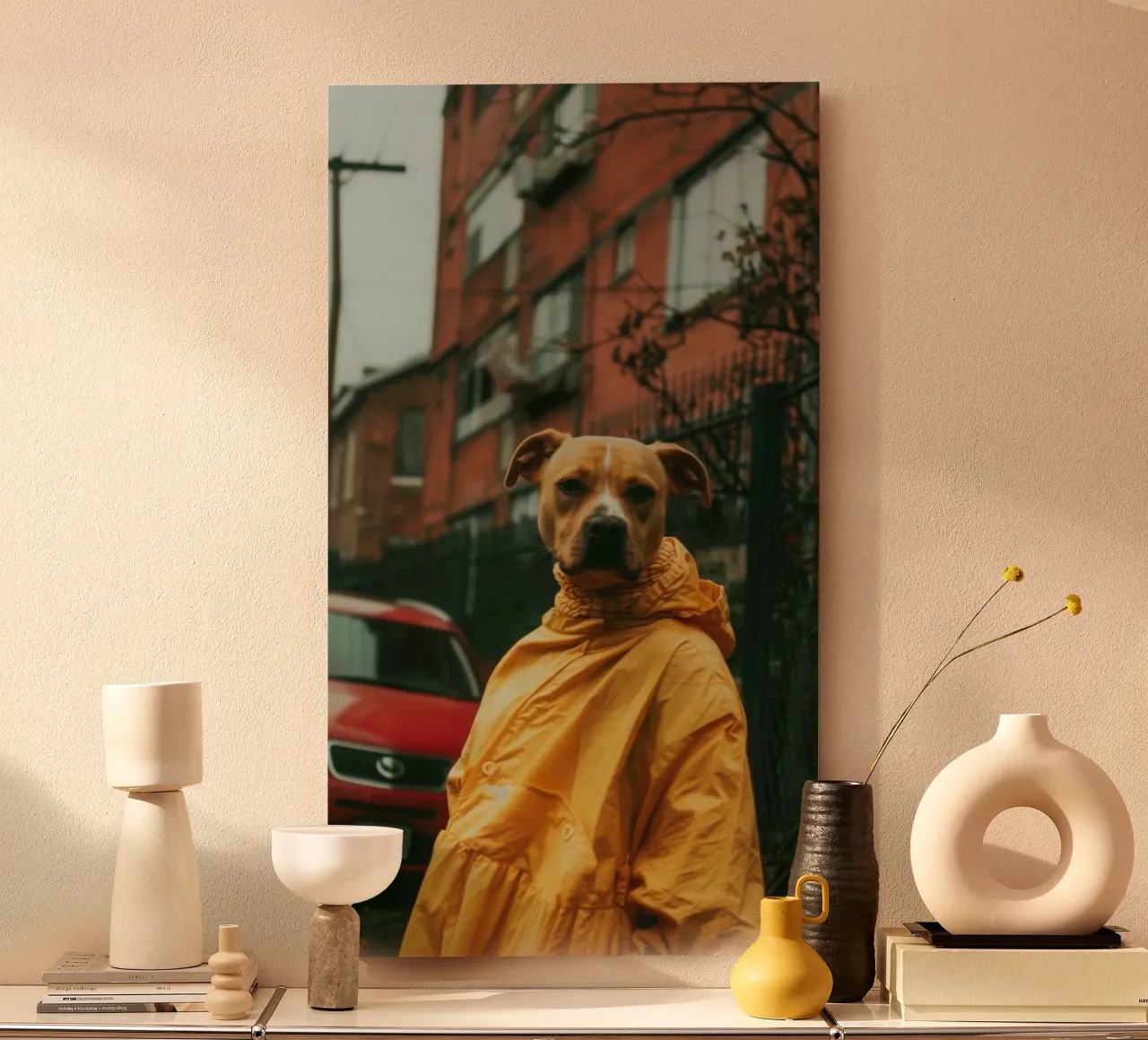 Buddy forex plate by Affiches Chien Originales – Dogland
