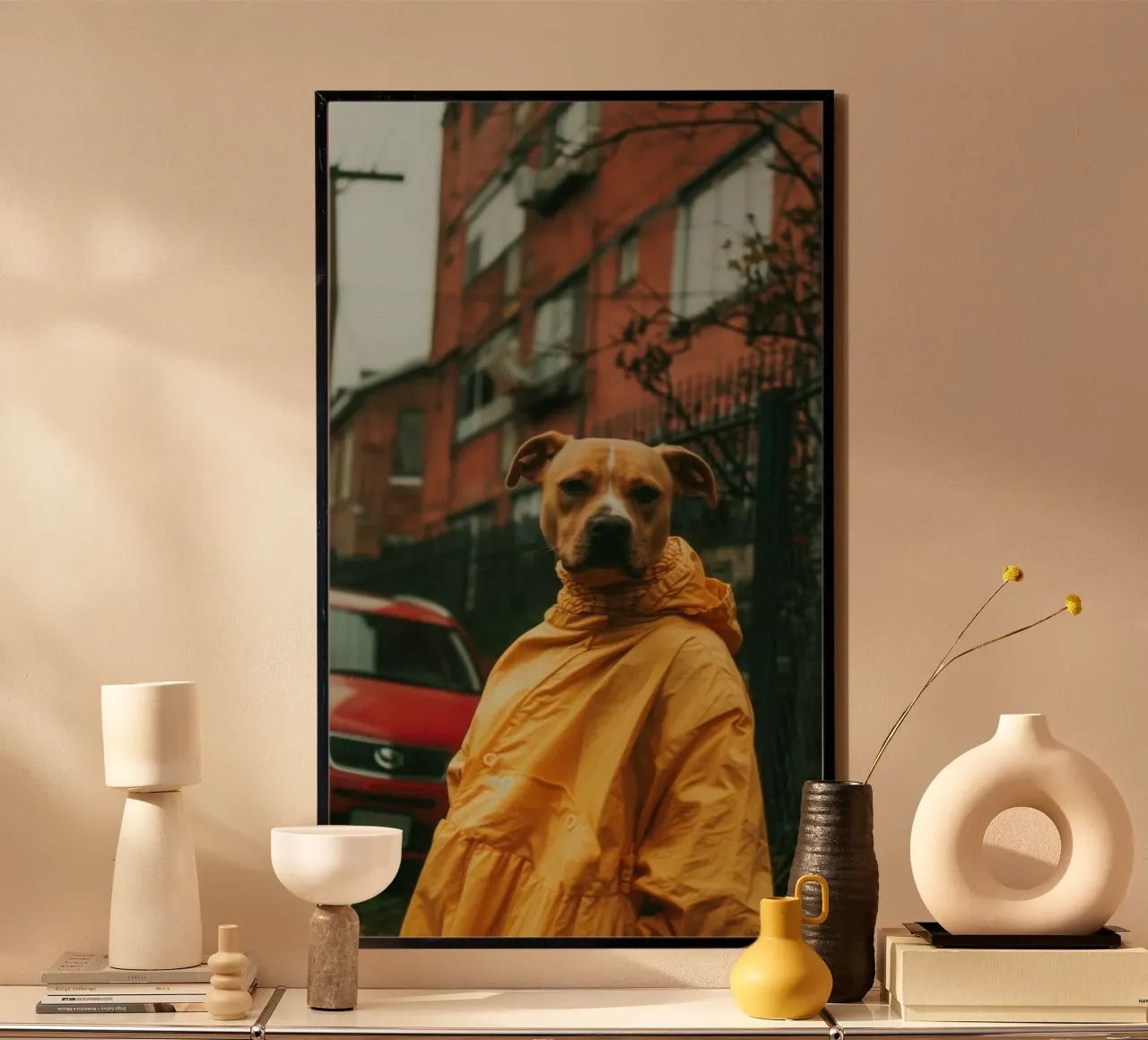 Amico carta hahnemühle da Affiches Chien Originales – Dogland