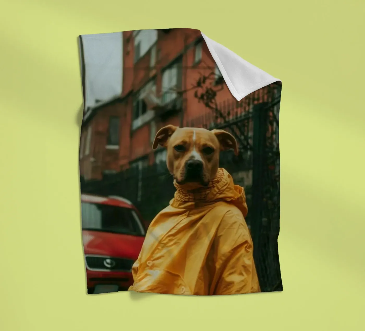 Buddy fleece blanket by Affiches Chien Originales – Dogland