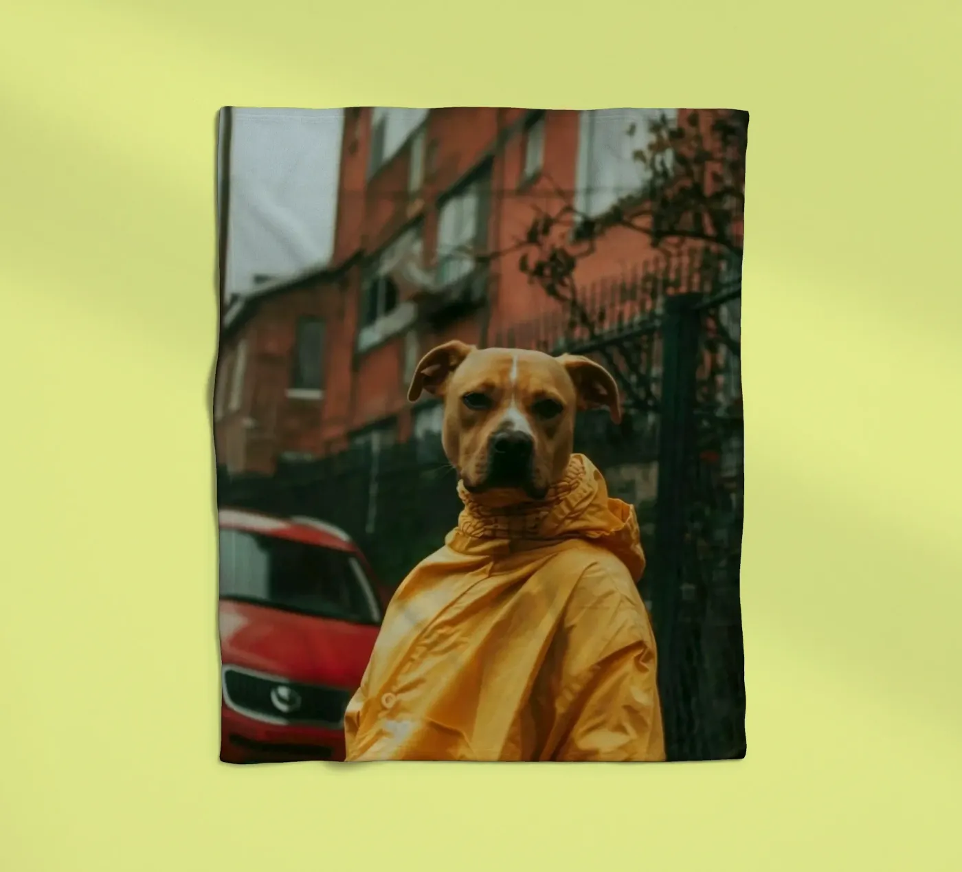 Buddy fleece blanket by Affiches Chien Originales – Dogland