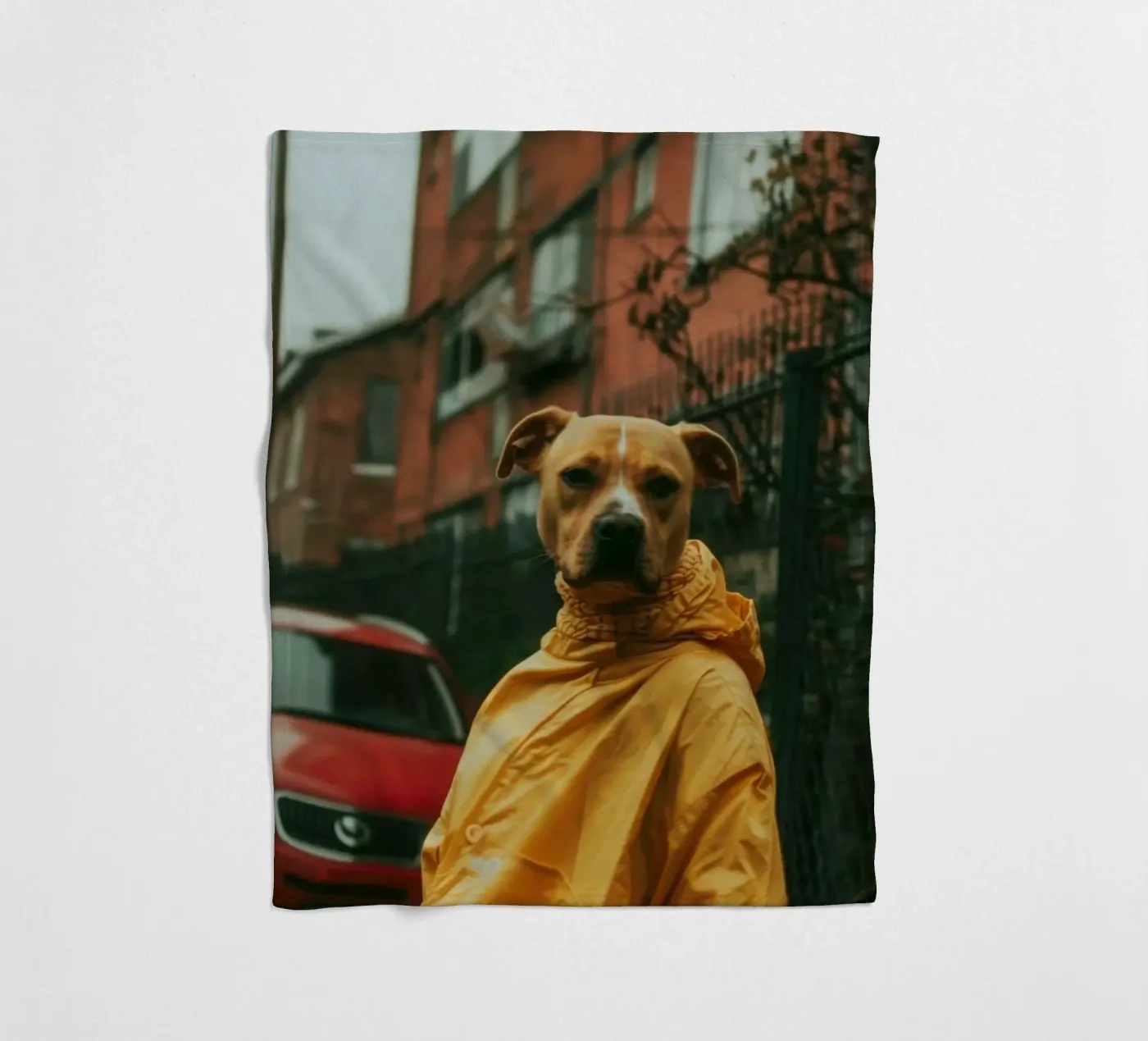 Buddy fleece blanket by Affiches Chien Originales – Dogland