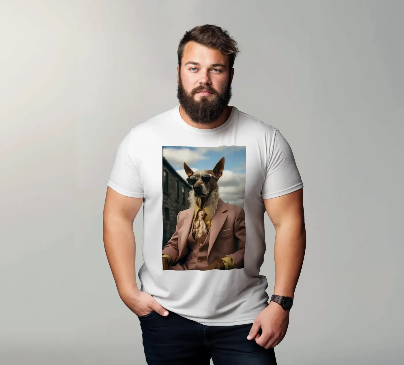 Duca t-shirt da Affiches Chien Originales – Dogland