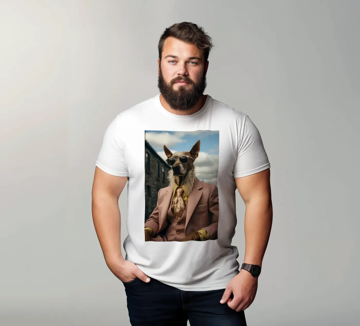 Duca t-shirt da Affiches Chien Originales – Dogland