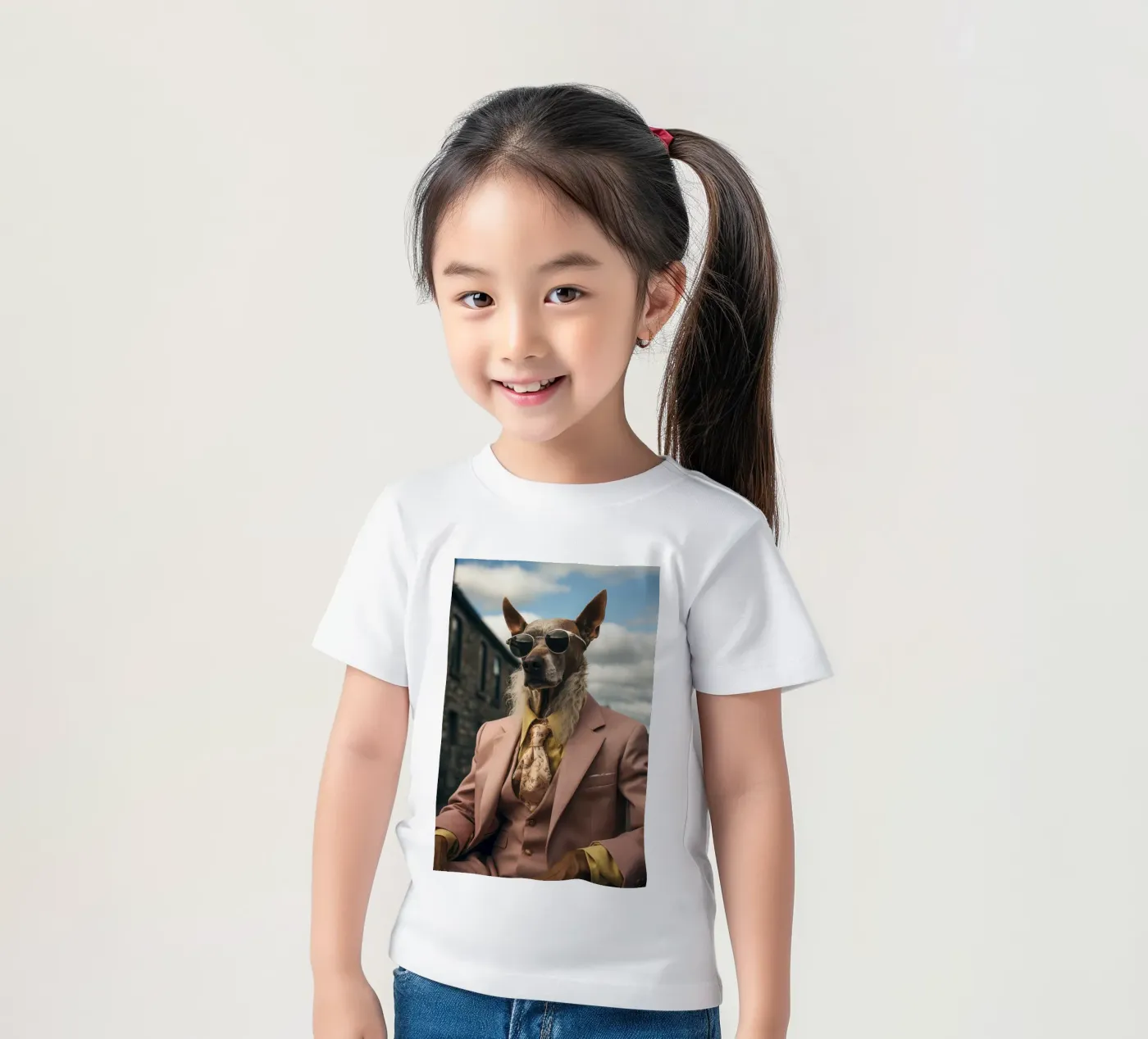 Duke t-shirt bambini da Affiches Chien Originales – Dogland