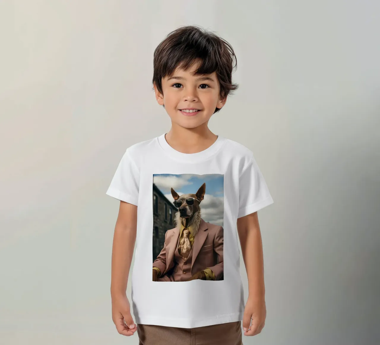 Duca t-shirt bambini da Affiches Chien Originales – Dogland