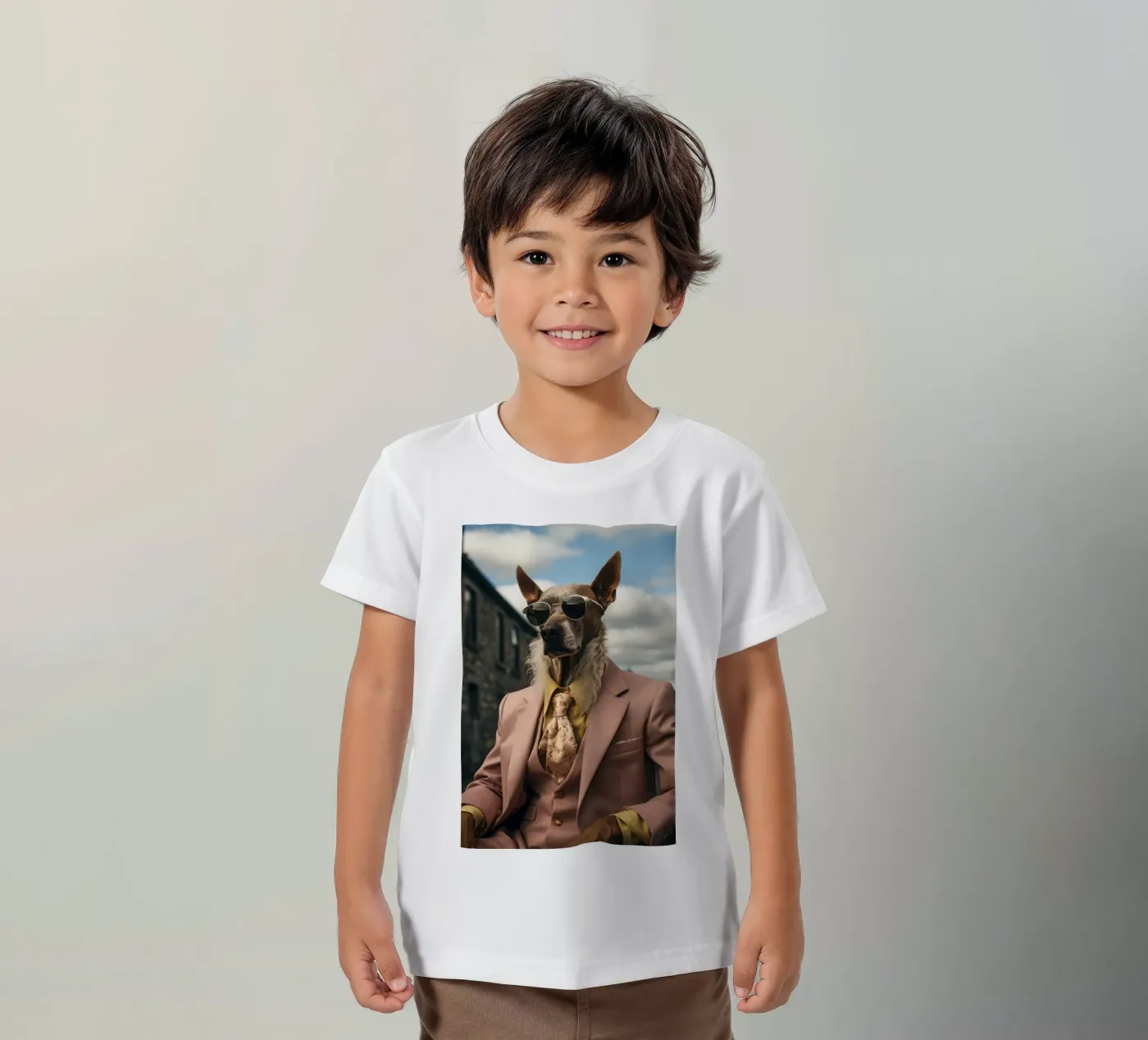 Duke t-shirt bambini da Affiches Chien Originales – Dogland