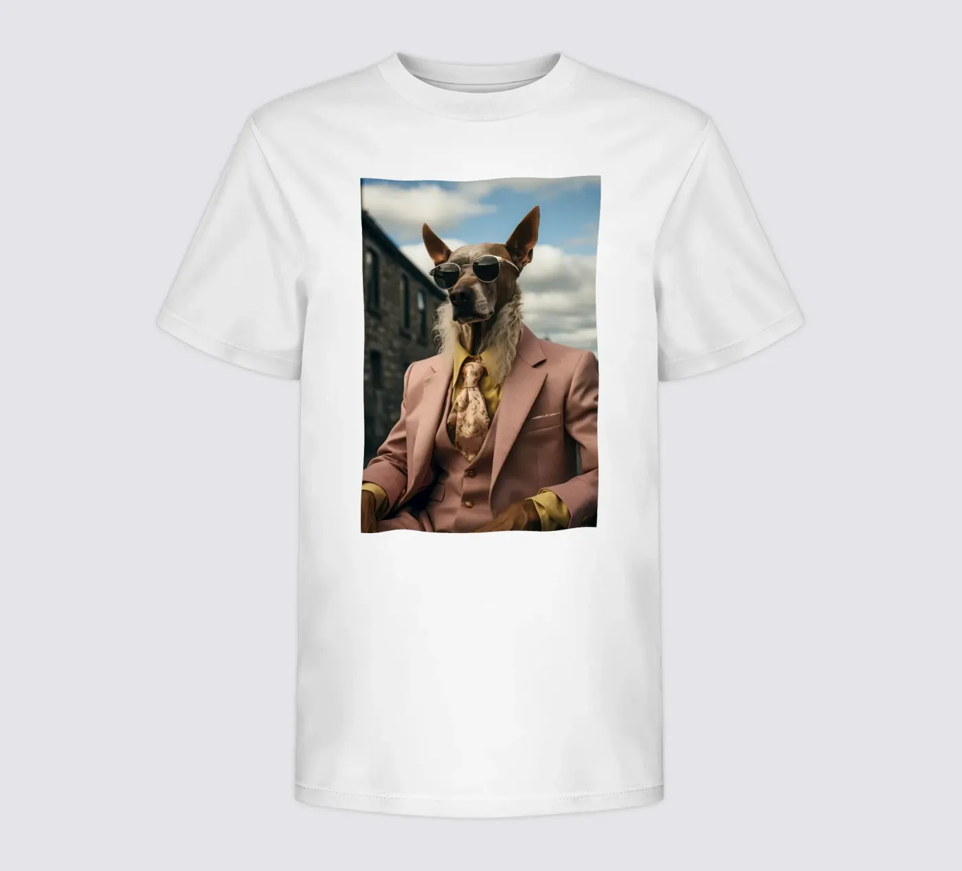Duke t-shirt bambini da Affiches Chien Originales – Dogland