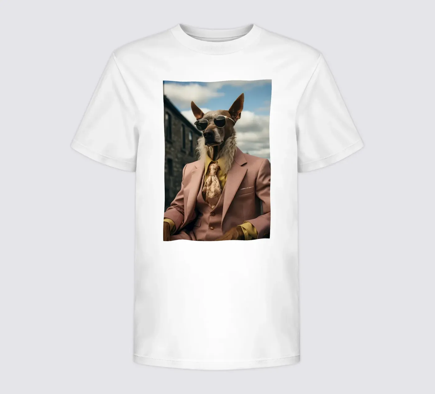 Duke t-shirt bambini da Affiches Chien Originales – Dogland