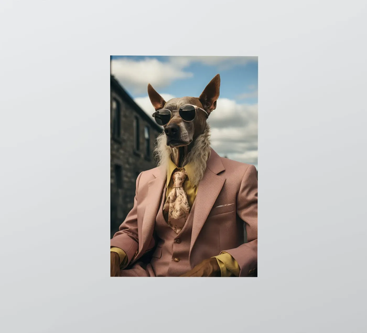 Duca adesivo da Affiches Chien Originales – Dogland