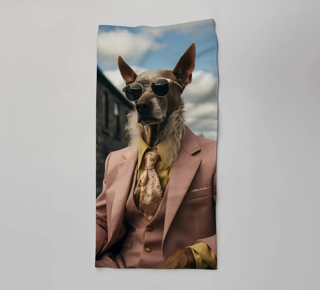 Duca asciugamano da bagno da Affiches Chien Originales – Dogland
