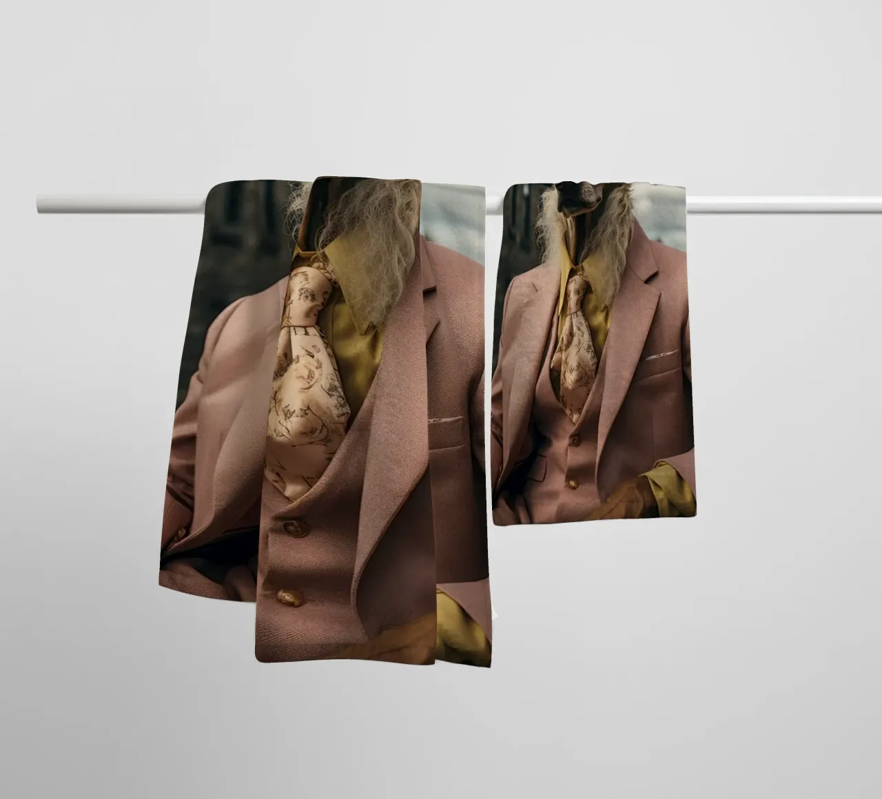 Duca asciugamano da bagno da Affiches Chien Originales – Dogland