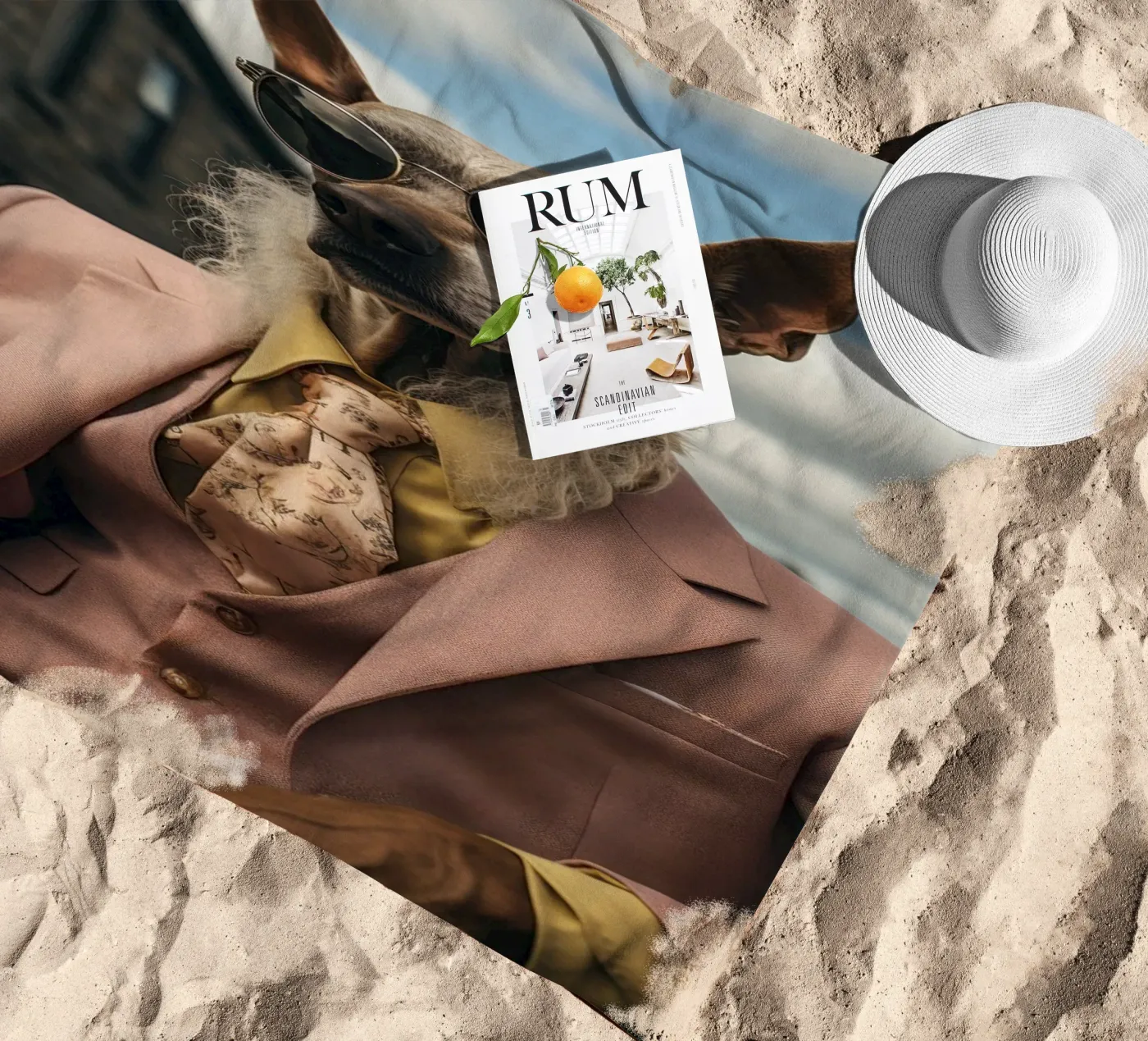 Duca telo mare da Affiches Chien Originales – Dogland