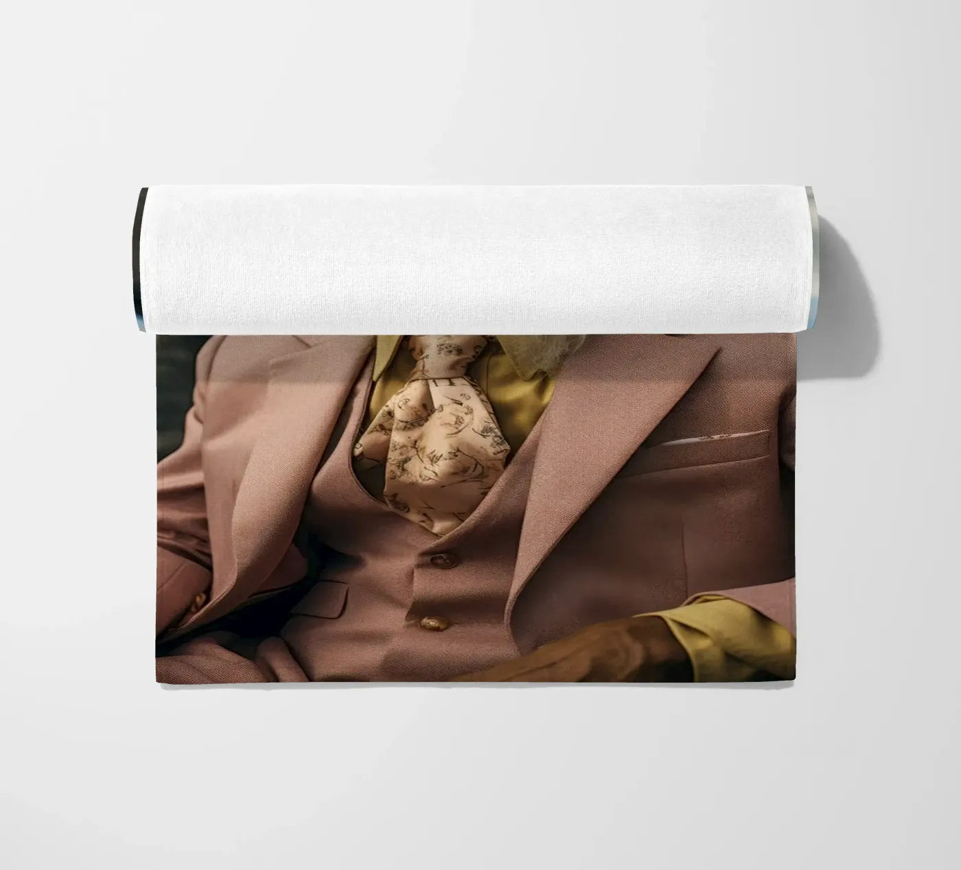 Duke beach towel by Affiches Chien Originales – Dogland