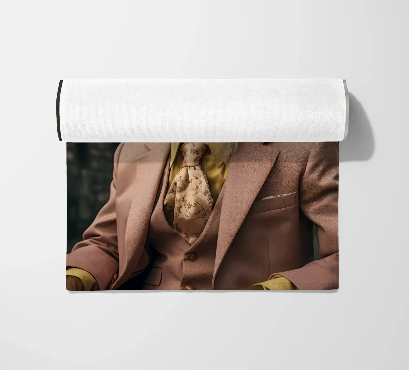 Duke beach towel by Affiches Chien Originales – Dogland