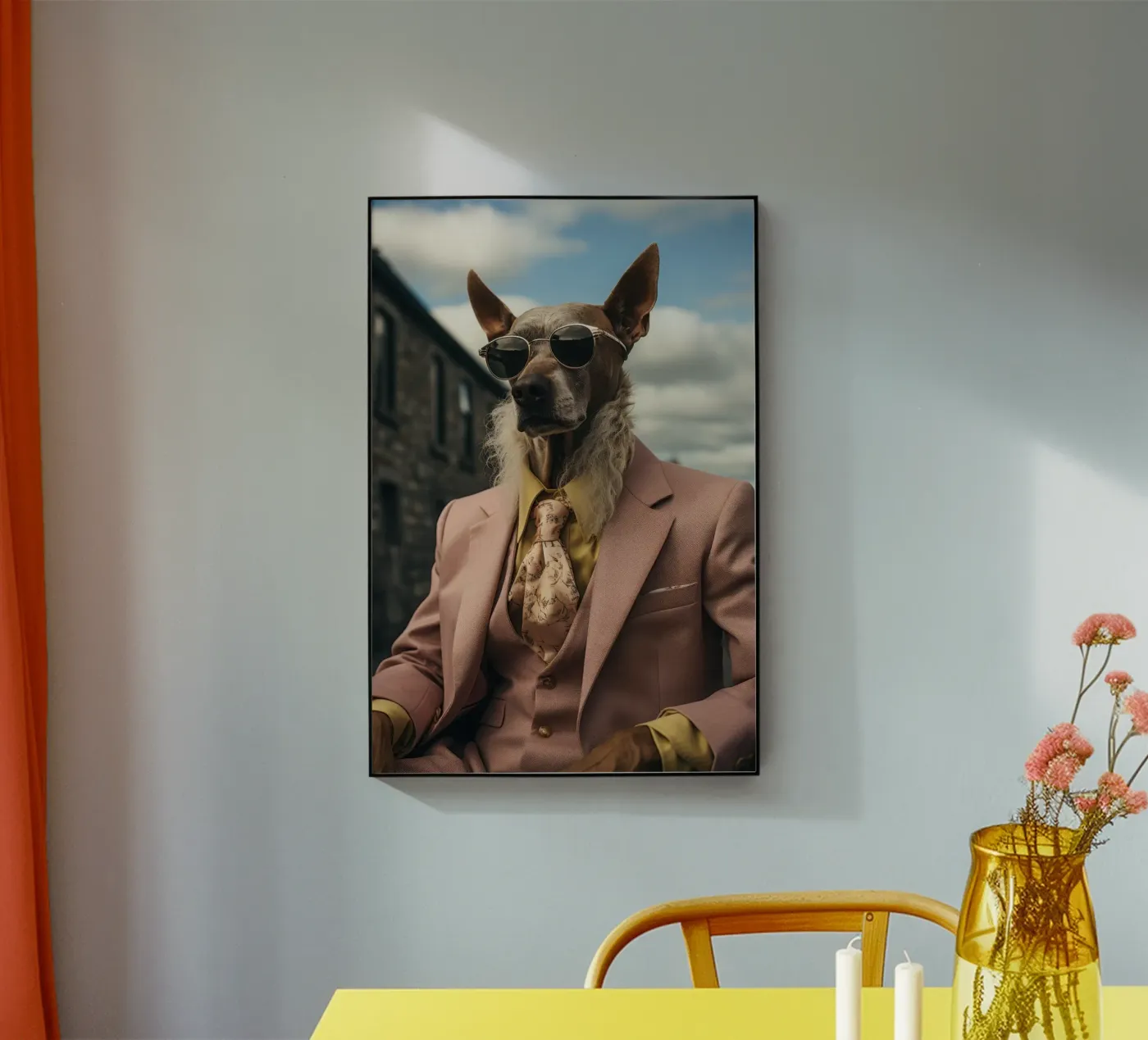 Duke plexiglass da Affiches Chien Originales – Dogland