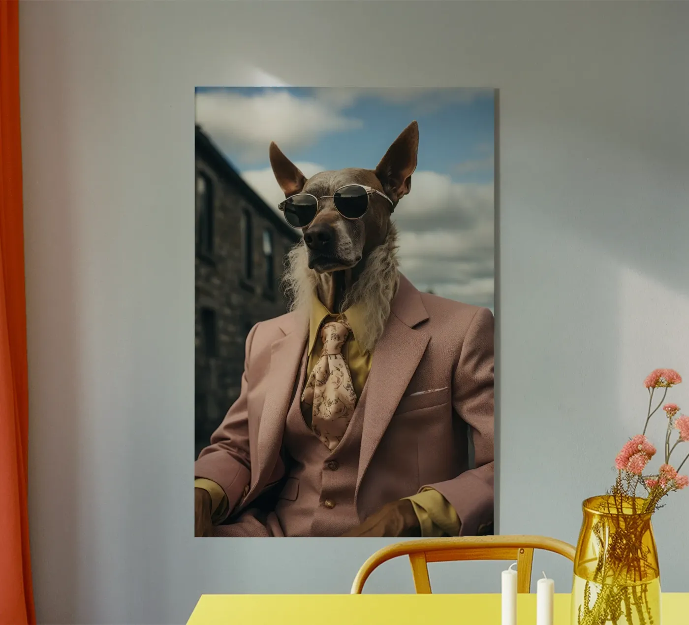 Duke plexiglass da Affiches Chien Originales – Dogland