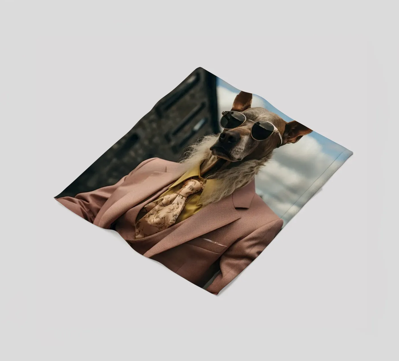 Duca coperta in pile da Affiches Chien Originales – Dogland