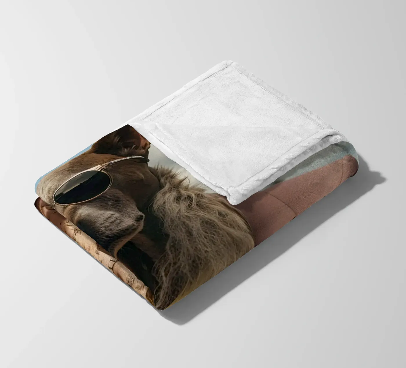 Duca coperta in pile da Affiches Chien Originales – Dogland