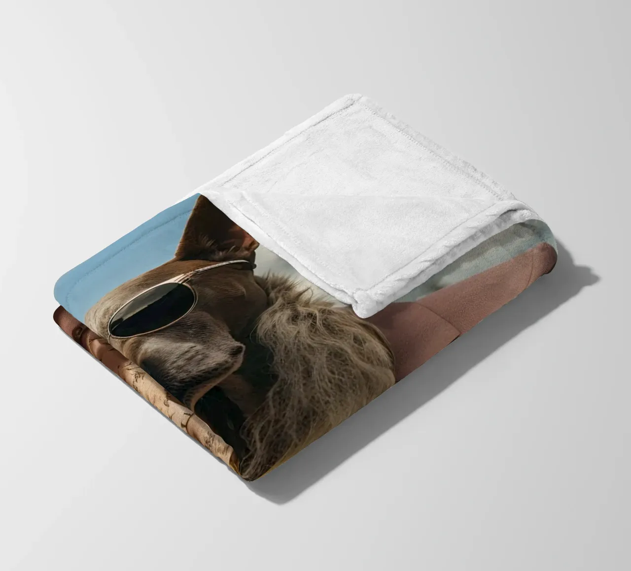 Duke Fleecedecke von Affiches Chien Originales – Dogland