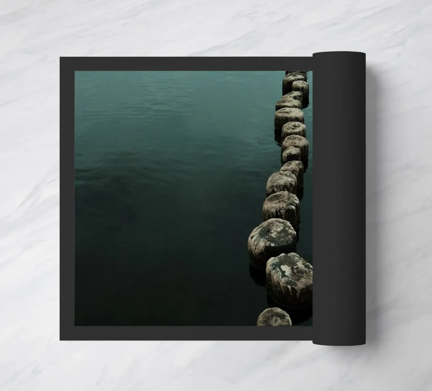 Breakwater deurmat van Sebastian Hilgetag